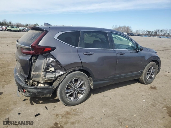 2022 Honda CR-V EX with VIN 5J6RW1H54NA002891, listed as a Copart auction lot 48512765 with 54,184 mi miles and Salvage Title. Bid and sale history available at carsss.com. Image 3.