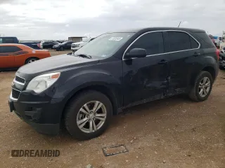 2013 Chevrolet Equinox LS with VIN 2GNALBEK4D6205858, listed as a Copart auction lot 51855945 with 110,886 mi miles and Salvage Title. Bid and sale history available at carsss.com. Image 1.