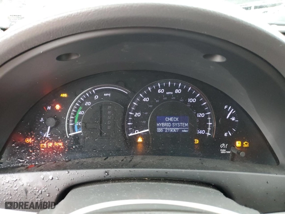 2011 Toyota Camry Hybrid with VIN 4T1BB3EK2BU142744, listed as a Copart auction lot 45397505 with 219,067 mi miles and Salvage Title. Bid and sale history available at carsss.com. Image 9.