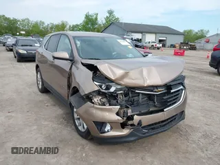 2018 Chevrolet Equinox LT z VIN 2GNAXSEV2J6165662, wystawiony jako IAAI lot #42236889 z przebiegiem 99 523 mil mil oraz . Historia ofert i sprzedaży dostępna na DreamBid. Obrazek 1.