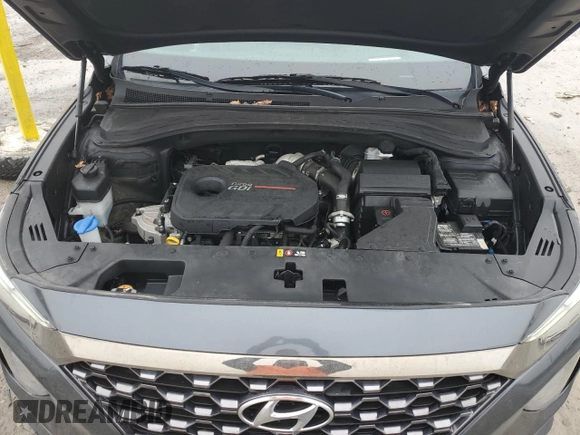 2020 Hyundai Santa Fe Limited with VIN 5NMS5CAA9LH217487, listed as a Copart auction lot 43369255 with 52,798 mi miles and Salvage Title. Bid and sale history available at carsss.com. Image 14.