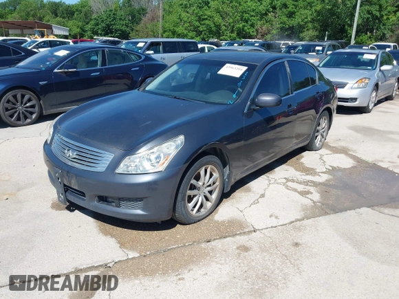 2008 Infiniti G35 Sedan x with VIN JNKBV61F98M251005, listed as a IAAI auction lot 42063204 with 261,387 mi miles. Bid and sale history available at carsss.com. Image 2.