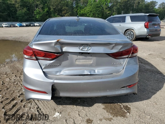 2017 Hyundai Elantra SE with VIN 5NPD84LF3HH010019, listed as a Copart auction lot 54347325 with 74,859 mi miles and Salvage Title. Bid and sale history available at DreamBid. Image 6.
