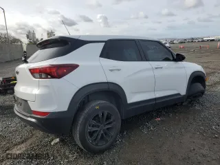 2021 Chevrolet TrailBlazer LS with VIN KL79MMS22MB058541, listed as a Copart auction lot 48895935 with 55,460 mi miles and Salvage Title. Bid and sale history available at carsss.com. Image 3.