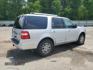 2014 Ford Expedition Limited with VIN 1FMJU1K56EEF33810, listed as a Copart auction lot 56986535 with 378,224 mi miles and Salvage title. Bid and sale history available at DreamBid. Image 3.