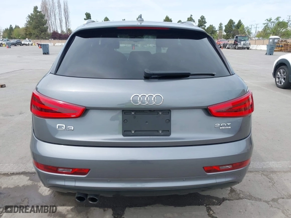 2015 Audi Q3 2.0T Premium Plus with VIN WA1EFCFSXFR009768, listed as a IAAI auction lot 41974476 with 53,013 mi miles. Bid and sale history available at carsss.com. Image 17.