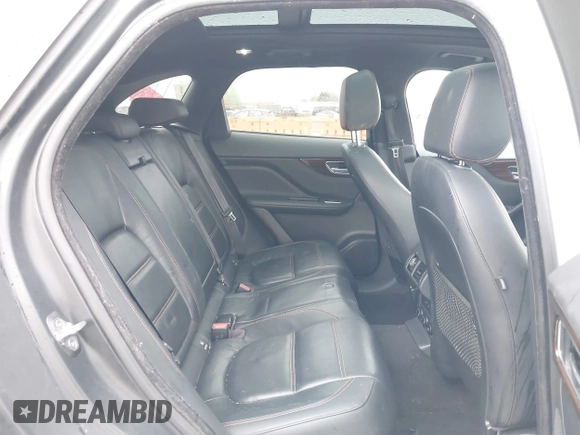2018 Jaguar F-Pace 25t Prestige with VIN SADCK2FX5JA258604, listed as a IAAI auction lot 41752409 with 107,840 mi miles and . Bid and sale history available at DreamBid. Image 8.