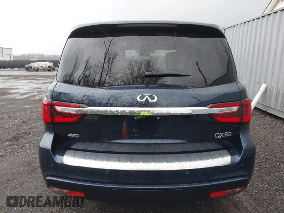 2021 Infiniti QX80 Luxe with VIN JN8AZ2AE1M9272448, listed as a IAAI auction lot 41661947 with 60,183 mi miles and . Bid and sale history available at DreamBid. Image 16.