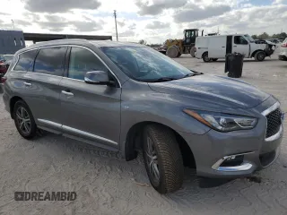 2019 Infiniti QX60 Luxe z VIN 5N1DL0MN1KC511325, wystawiony jako Copart lot #88319185 z przebiegiem 84 235 mil mil oraz Nie do naprawy • Non repairable. Historia ofert i sprzedaży dostępna na DreamBid. Obrazek 4.