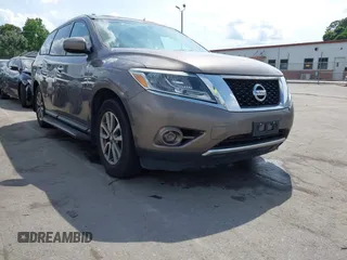 2014 Nissan Pathfinder SL with VIN 5N1AR2MN4EC656991, listed as a IAAI auction lot 42478585 with 153,511 mi miles and . Bid and sale history available at DreamBid. Image 1.