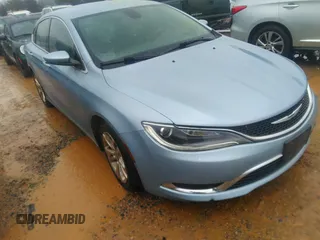 2015 Chrysler 200 Limited with VIN 1C3CCCAG4FN759753, listed as a IAAI auction lot 41557759 with 200,211 mi miles. Bid and sale history available at carsss.com. Image 1.