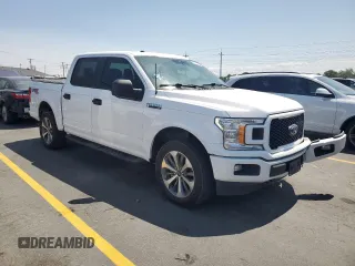 2019 Ford F-150 XL with VIN 1FTEW1E40KKD45039, listed as a Copart auction lot 62417335 with 105,479 mi miles and Clean title. Bid and sale history available at DreamBid. Image 4.