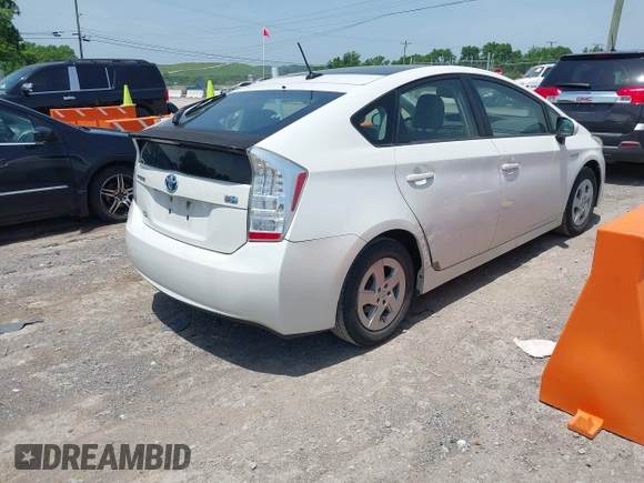 2011 Toyota Prius I with VIN JTDKN3DUXB0248302, listed as a IAAI auction lot 42285165 with 200,205 mi miles and . Bid and sale history available at DreamBid. Image 4.