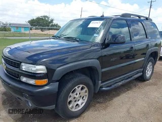 2004 Chevrolet Tahoe Z71 with VIN 1GNEK13ZX4R184775, listed as a IAAI auction lot 42433671 with 77,019 mi miles and . Bid and sale history available at DreamBid. Image 6.