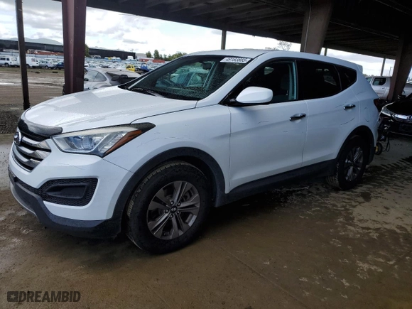 2015 Hyundai Santa Fe Sport with VIN 5XYZT3LBXFG273849, listed as a Copart auction lot 49183885 with 153,334 mi miles and Salvage Title. Bid and sale history available at carsss.com. Image 1.