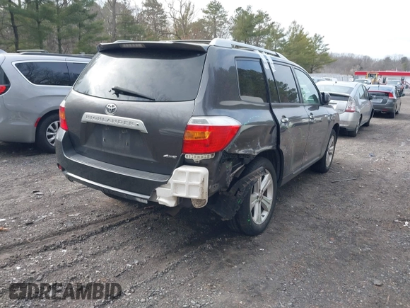 2010 Toyota Highlander Limited with VIN JTEDK3EH2A2156022, listed as a IAAI auction lot 41683741 with 165,099 mi miles and . Bid and sale history available at DreamBid. Image 4.