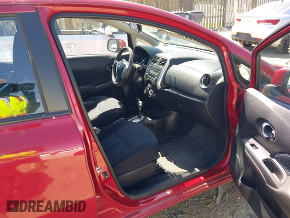 2014 Nissan Note SV with VIN 3N1CE2CP3EL412381, listed as a IAAI auction lot 42134204 with 61,189 mi miles and . Bid and sale history available at DreamBid. Image 5.