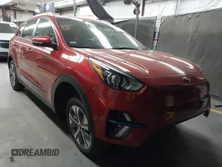 2020 Kia Niro EX with VIN KNDCC3LG4L5040684, listed as a IAAI auction lot 41637584 with 40,734 mi miles and . Bid and sale history available at DreamBid. Image 1.