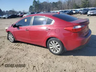 2014 Kia Forte EX with VIN KNAFX4A8XE5053975, listed as a Copart auction lot 47248415 with Not Provided miles and Salvage Title. Bid and sale history available at carsss.com. Image 2.