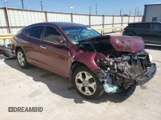 2012 Honda Crosstour EX-L with VIN 5J6TF1H50CL004418, listed as a Copart auction lot 73515044 with 0 mi miles and Salvage Title. Bid and sale history available at carsss.com. Image 4.