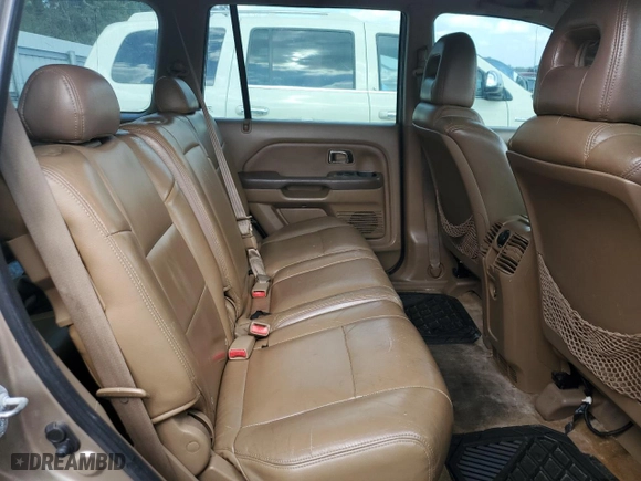 2004 Honda Pilot LX with VIN 2HKYF181X4H599843, listed as a Copart auction lot 45093525 with 223,216 mi miles and Salvage Title. Bid and sale history available at carsss.com. Image 11.