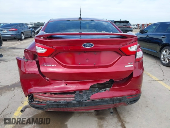 2013 Ford Fusion SE with VIN 3FA6P0H90DR142496, listed as a IAAI auction lot 41424016 with 135,099 mi miles. Bid and sale history available at carsss.com. Image 16.