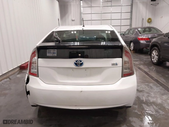 2012 Toyota Prius One with VIN JTDKN3DU0C5495526, listed as a IAAI auction lot 41722123 with NaN miles. Bid and sale history available at carsss.com. Image 16.