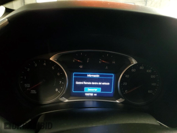 2019 Chevrolet Equinox LT with VIN 3GNAXUEV3KL170944, listed as a Copart auction lot 47460355 with 153,782 mi miles and Non Repairable. Bid and sale history available at carsss.com. Image 9.