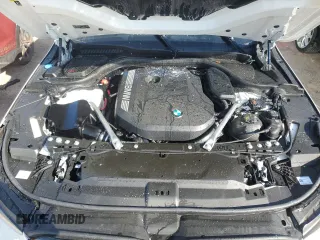 2024 BMW 5 Series 540i xDrive with VIN WBA63FJ00RCS54173, listed as a Copart auction lot 75450474 with 0 mi miles and Non Repairable. Bid and sale history available at carsss.com. Image 11.