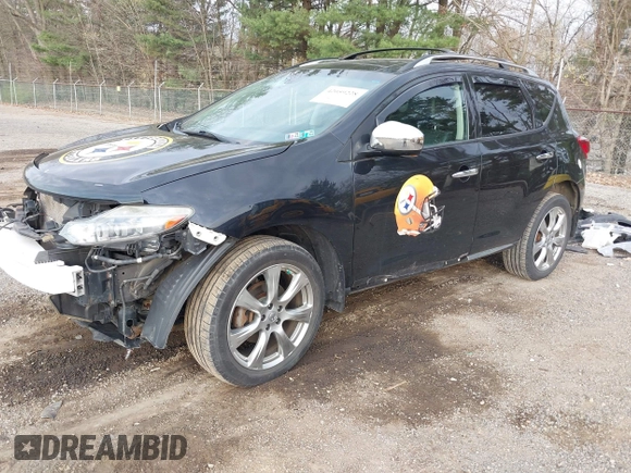 2012 Nissan Murano SV with VIN JN8AZ1MW9CW201545, listed as a IAAI auction lot 42059228 with 151,565 mi miles and . Bid and sale history available at carsss.com. Image 2.