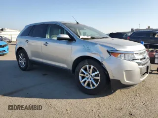 2014 Ford Edge Limited with VIN 2FMDK3KC9EBA19149, listed as a Copart auction lot 46194875 with 114,199 mi miles and Salvage Title. Bid and sale history available at carsss.com. Image 4.