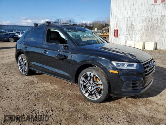 2019 Audi SQ5 Premium Plus with VIN WA1B4AFY2K2005606, listed as a Copart auction lot 51994665 with 61,955 mi miles and Clean Title. Bid and sale history available at DreamBid. Image 4.
