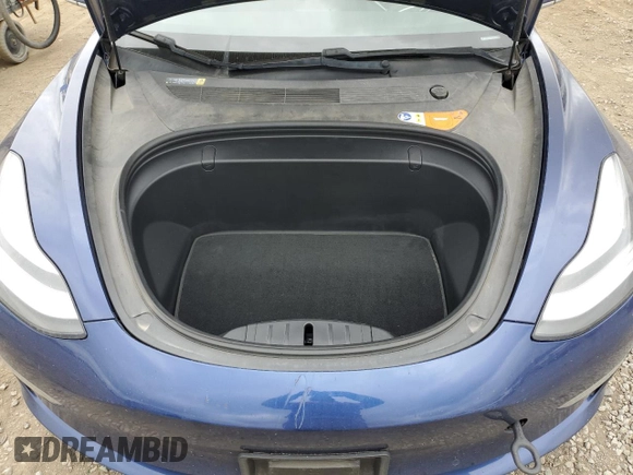 2018 Tesla Model 3 Long Range Battery with VIN 5YJ3E1EA3JF024835, listed as a Copart auction lot 53510345 with 197,560 mi miles and Salvage Title. Bid and sale history available at DreamBid. Image 12.