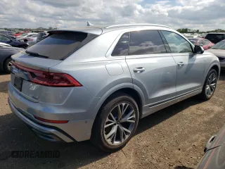 2023 Audi Q8 Premium Plus with VIN WA1EVBF16PD031298, listed as a Copart auction lot 67919624 with 10,073 mi miles and Salvage title. Bid and sale history available at DreamBid. Image 3.