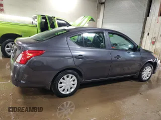 2015 Nissan Versa SV with VIN 3N1CN7AP1FL939496, listed as a Copart auction lot 51999695 with 166,522 mi miles and Salvage Title. Bid and sale history available at carsss.com. Image 3.