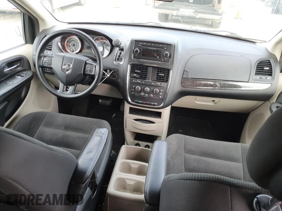 2017 Dodge Grand Caravan SE Plus with VIN 2C4RDGBG0HR830686, listed as a Copart auction lot 53799585 with 191,054 mi miles and Salvage Title. Bid and sale history available at DreamBid. Image 8.