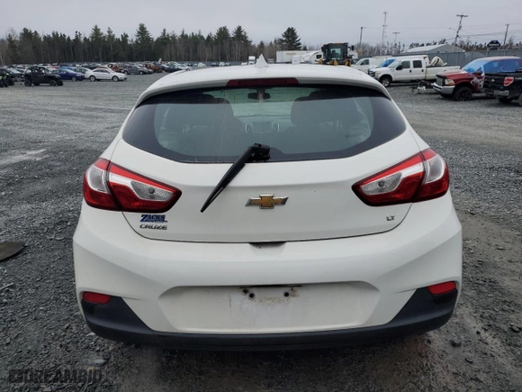 2017 Chevrolet Cruze LT with VIN 3G1BE6SM5HS506224, listed as a Copart auction lot 51836345 with 139,422 mi miles and Clean Title. Bid and sale history available at carsss.com. Image 6.