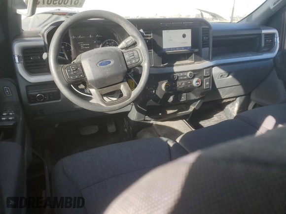2024 Ford F-250 XL with VIN 1FT7W2BT9RED21292, listed as a Copart auction lot 87669075 with 12,842 mi miles and Salvage title. Bid and sale history available at DreamBid. Image 8.