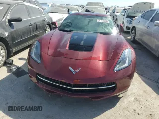 2019 Chevrolet Corvette 2LT with VIN 1G1YD2D78K5101540, listed as a Copart auction lot 74342804 with 0 mi miles and Salvage Title. Bid and sale history available at carsss.com. Image 5.