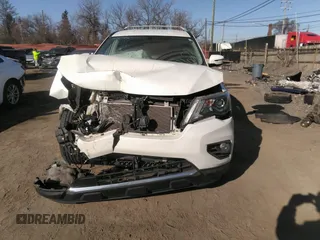2019 Nissan Pathfinder SV with VIN 5N1DR2MM8KC621628, listed as a IAAI auction lot 41785695 with 55,003 mi miles. Bid and sale history available at carsss.com. Image 12.