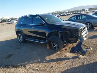 2022 Mercedes-Benz GLE 350 with VIN 4JGFB4KEXNA825335, listed as a IAAI auction lot 41401811 with 52,290 mi miles and . Bid and sale history available at DreamBid. Image 1.