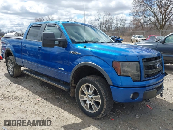 2014 Ford F-150 XL with VIN 1FTFW1ET0EKF39280, listed as a IAAI auction lot 42038842 with 209,864 mi miles and . Bid and sale history available at DreamBid. Image 1.