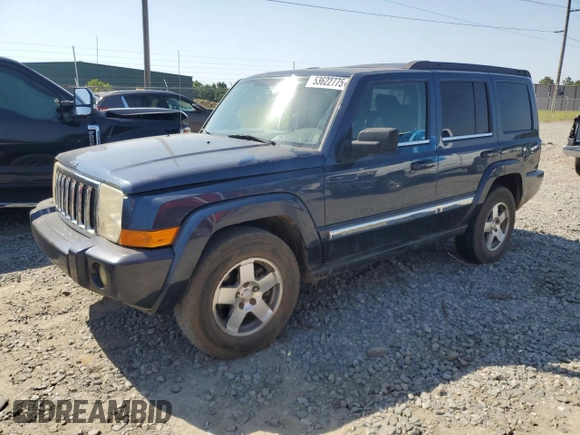 2010 Jeep Commander Sport with VIN 1J4RG4GK1AC112866, listed as a Copart auction lot 53622775 with 207,344 mi miles and Clean title. Bid and sale history available at DreamBid. Image 1.
