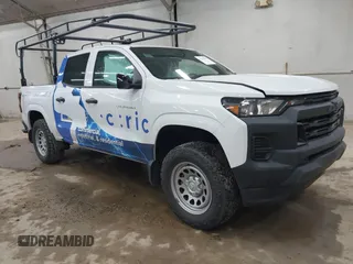 2023 Chevrolet Colorado 2WD Work Truck z VIN 1GCPSBEK3P1230828, wystawiony jako IAAI lot #42211557 z przebiegiem 35 153 mil mil oraz . Historia ofert i sprzedaży dostępna na DreamBid. Obrazek 1.