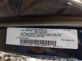 2004 Subaru Legacy Outback с VIN 4S3BH675547601388, выставлен на аукционе IAAI как лот 41829457 с пробегом 227 726 миль миль и . История ставок и продаж доступна на DreamBid. Изображение 9.