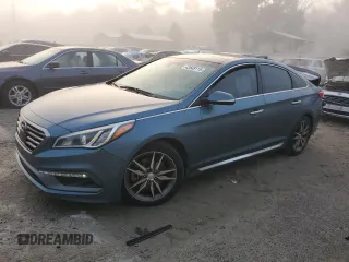 2015 Hyundai Sonata Sport z VIN 5NPE34ABXFH083470, wystawiony jako Copart lot #43548115 z przebiegiem 110 746 mil mil oraz Szkoda całkowita • Salvage title. Historia ofert i sprzedaży dostępna na DreamBid. Obrazek 1.
