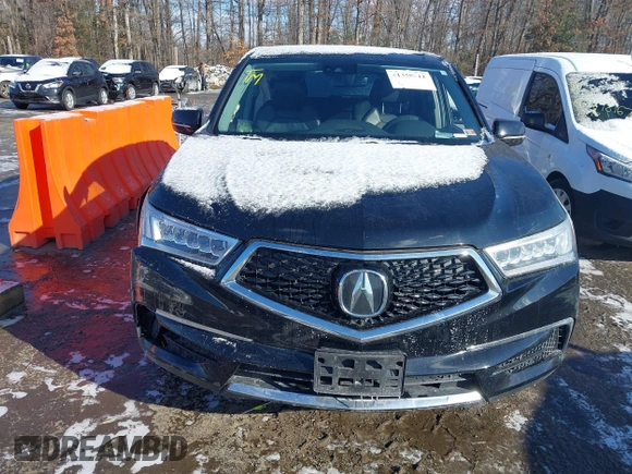 2017 Acura MDX w/Technology Pkg with VIN 5FRYD4H57HB006808, listed as a IAAI auction lot 41350211 with 164,719 mi miles. Bid and sale history available at carsss.com. Image 12.