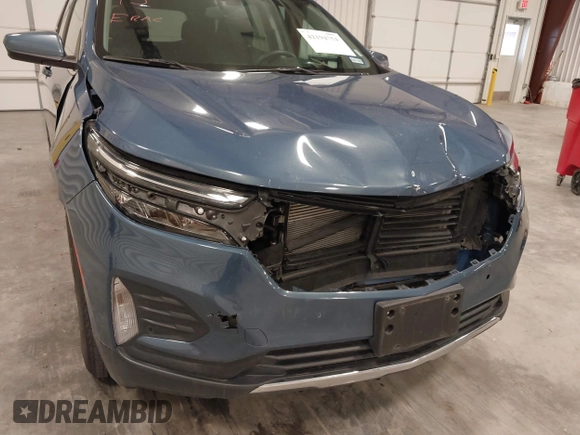 2024 Chevrolet Equinox LT with VIN 3GNAXKEG4RL326621, listed as a IAAI auction lot 42194754 with 21,167 mi miles and . Bid and sale history available at DreamBid. Image 6.