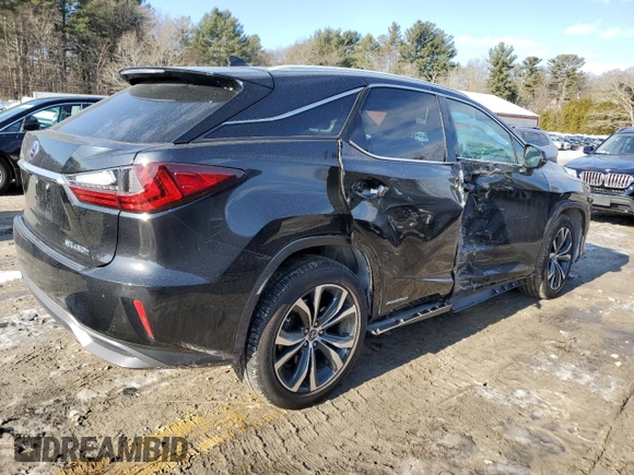 2018 Lexus RX with VIN 2T2BGMCA4JC021369, listed as a Copart auction lot 42669105 with 67,863 mi miles and Salvage Title. Bid and sale history available at carsss.com. Image 3.