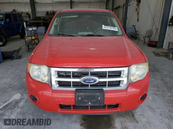2009 Ford Escape XLS с VIN 1FMCU02729KA88249, выставлен на аукционе Copart как лот 57216745 с пробегом 172 843 миль миль и Чистый • Clean title. История ставок и продаж доступна на DreamBid. Изображение 5.